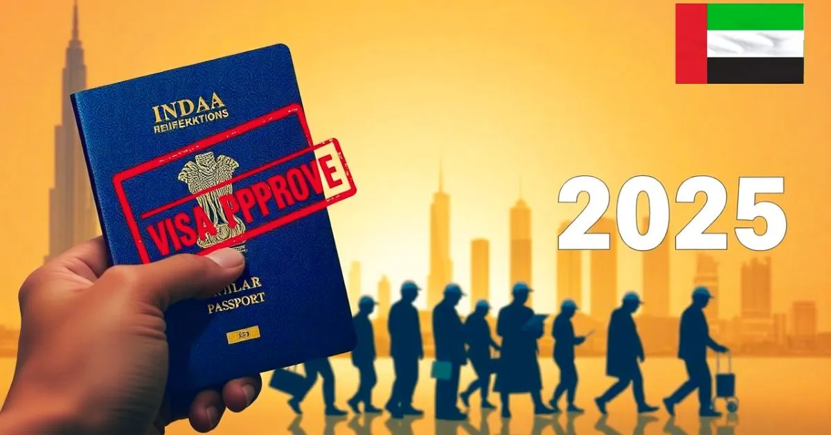 UAE में अनस्किल्ड वर्क वीजा की खुली कैटेगरीज 2025 जानें कौन-कौन से लोग कर सकते हैं आवेदन