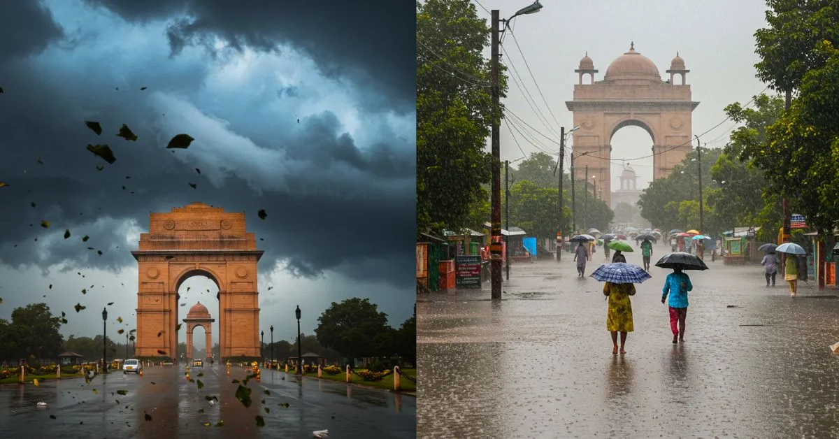 New Delhi: भारत में नौतपा की शुरुआत के साथ मौसम ने लिया करवट: कई राज्यों में आंधी और बारिश का असर