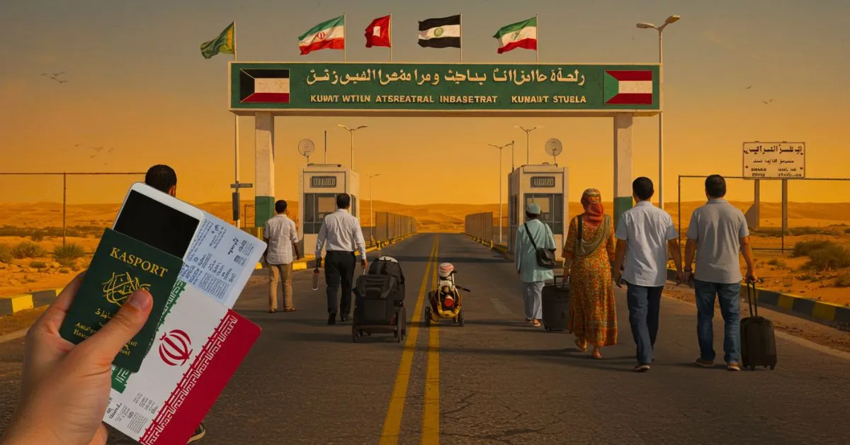 Kuwait सरकार की नई वीज़ा सुविधा ईरान और इराक के यात्रियों को 7 दिन का ट्रांजिट वीज़ा