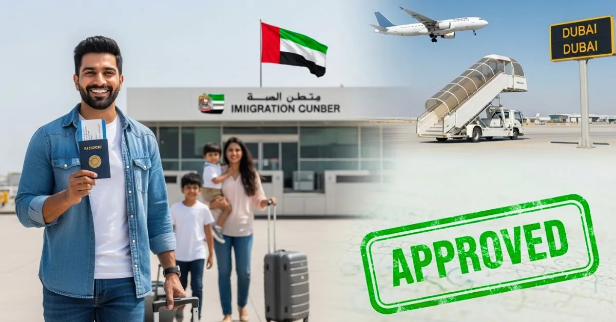 UAE Visit Visa में राहत: 70-80% वीज़ा हो रहे हैं अप्रूव, जानिए किन्हें मिल रहा है फायदा