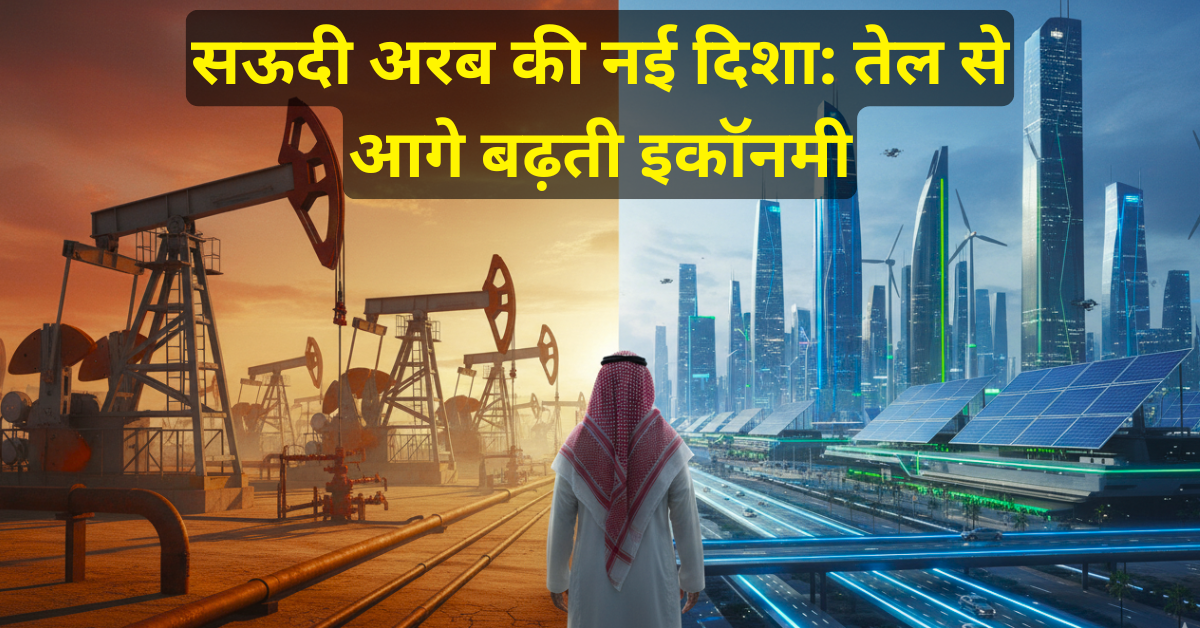 Saudi Arab की नई आर्थिक दिशा: तेल पर निर्भरता घट रही, नई इंडस्ट्री पर ज़ोर